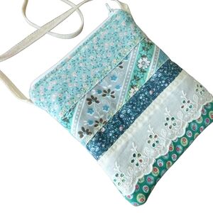 Floral Patchwork Crossbody Bag